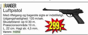 Harald Nyborg Luftpistol tilbud