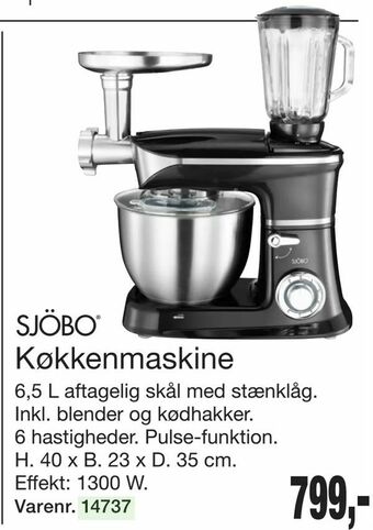 Harald Nyborg Køkkenmaskine tilbud