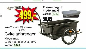 Harald Nyborg Cykelanhænger tilbud