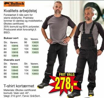 Harald Nyborg Kvalitets arbejdstøj tilbud