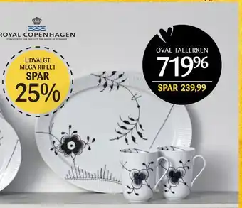 Kop & Kande Oval tallerken tilbud