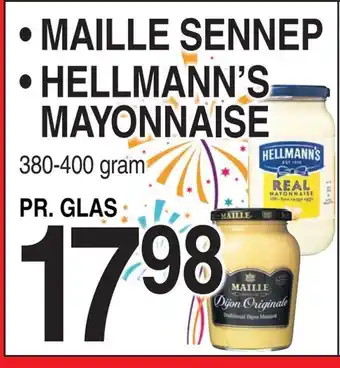 ABC Lavpris Maille sennep • hellmann's mayonnaise tilbud