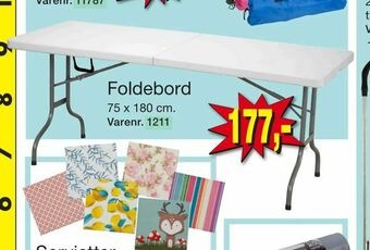 Harald Nyborg Foldebord tilbud