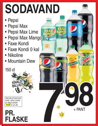 ABC Lavpris Sodavand tilbud