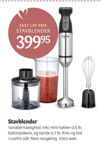 Kop & Kande Stavblender tilbud