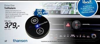 Thansen Trafikalarm tilbud