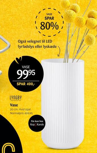 Kop & Kande Vase tilbud