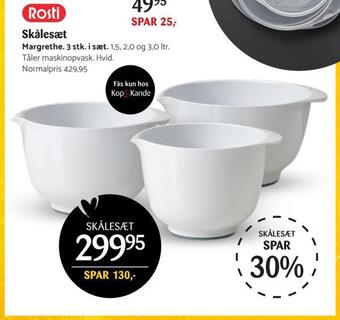 Kop & Kande Skålesæt tilbud