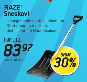 Thansen Sneskovl tilbud
