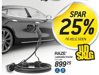 Thansen Ladekabler til el-bil tilbud