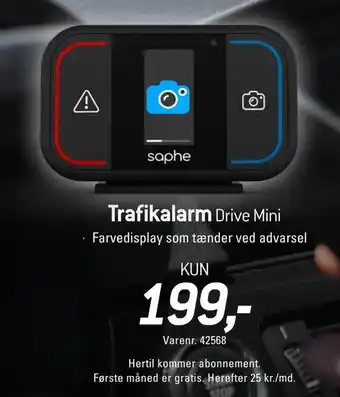 Thansen Trafikalarm drive mini tilbud