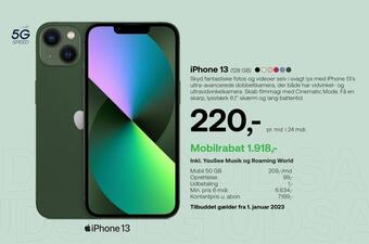 YouSee Iphone 13 tilbud