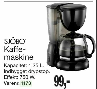 Harald Nyborg Kaffemaskine tilbud