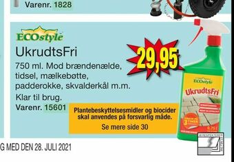 Harald Nyborg UkrudtsFri tilbud