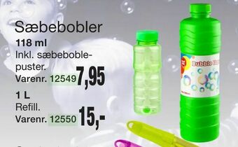 Harald Nyborg Sæbebobler tilbud