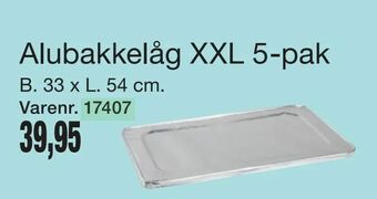 Harald Nyborg Alubakkelåg XXL 5-pak tilbud