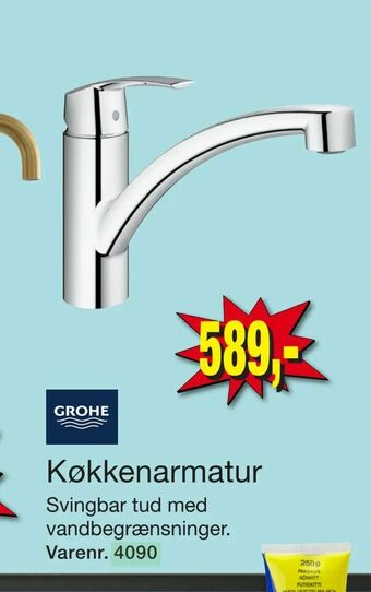Harald Nyborg Køkkenarmatur tilbud