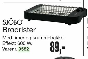 Harald Nyborg Brødrister tilbud