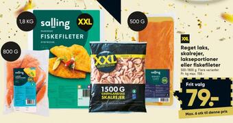 Bilka Salling fiskefileter tilbud