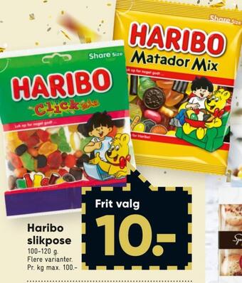 Bilka Matador mix slikposer tilbud