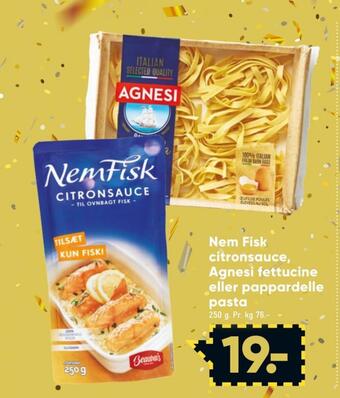 Nemfisk sauce flydende