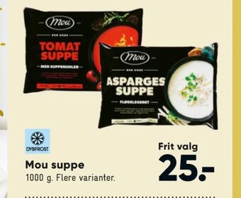 Bilka Mou tomatsuppe tilbud