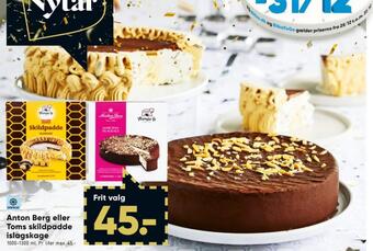Bilka Toms skildpadde islagkage tilbud
