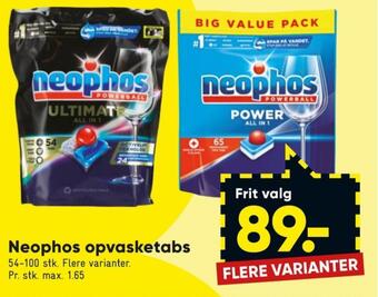 Bilka Neophos maskinopvask-tabs tilbud