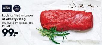 Bilka Ludvig oksefilet tilbud