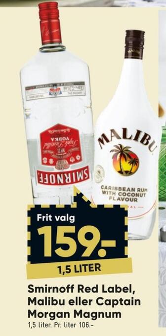 Bilka Smirnoff vodka tilbud