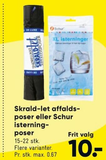 Bilka Skrald-let affaldsposer tilbud