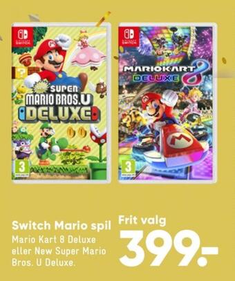 Bilka Nintendo nintendo switch-spil tilbud