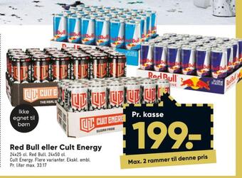 Bilka Red bull energidrik tilbud