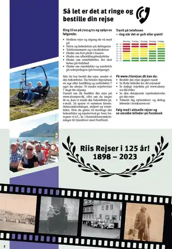 Riis Rejser Så let er det at ringe og bestille din rejse tilbud