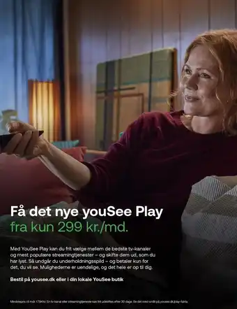 YouSee Få det nye yousee play tilbud