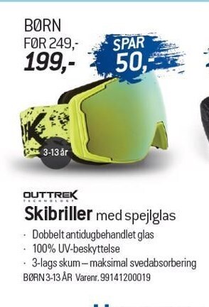 Thansen Skibriller tilbud