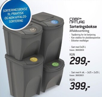 Sorteringsbokse