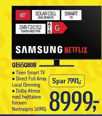 Føtex Samsung smart tv tilbud