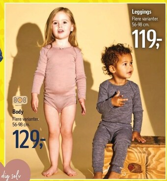 Føtex Body eller leggings tilbud