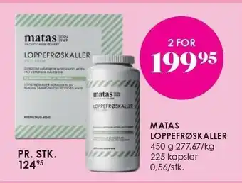 Matas Matas loppefrøskaller tilbud
