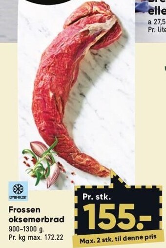 Bilka Oksemørbrad tilbud