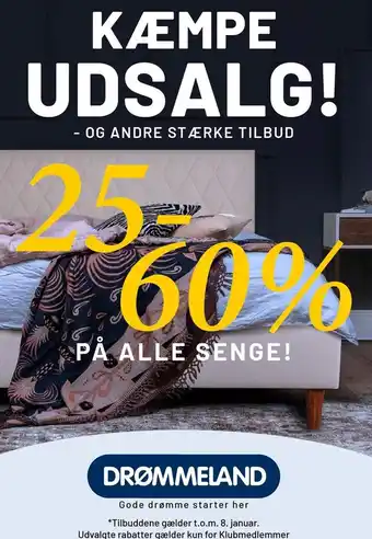 Kæmpe udsalg - og andre stærke tilbud