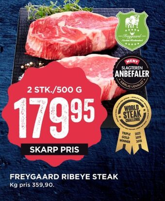 MENY Freygaard ribeye tilbud