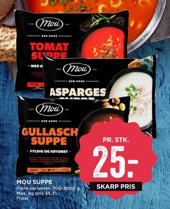 MENY Mou tomatsuppe tilbud