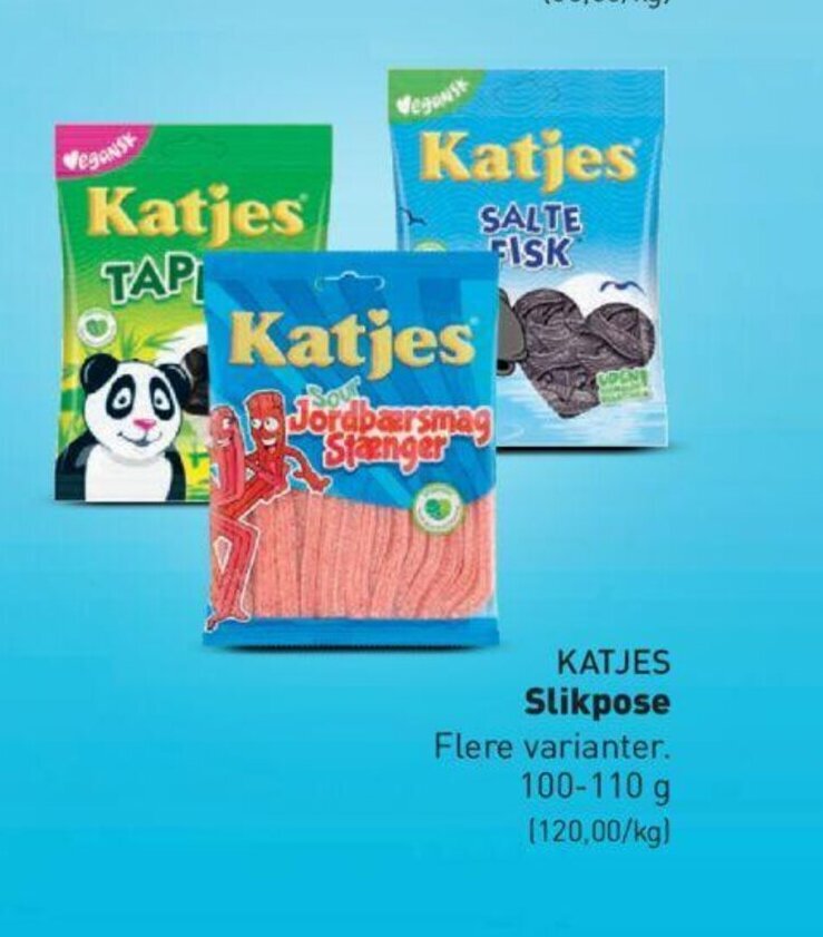 Katjes Slikpose tilbud hos ALDI