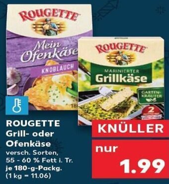 Kaufland DE Rougette Grill- oder Ofenkäse tilbud