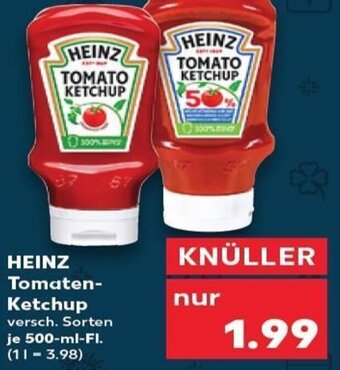 Kaufland Heinz Tomaten Ketchup tilbud