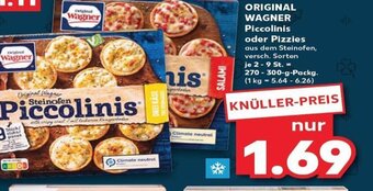 Kaufland Original Wagner Piccolinis oder Pizzies tilbud