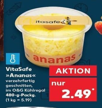 Kaufland Vitasafe Ananas tilbud