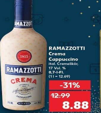 Kaufland Ramazzotti Crema Cappuccino tilbud